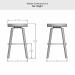 Amisco's Walden Bar Height Dimensions