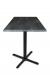 Wyatt All-Season Outdoor Table with Black Square Top