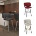 Amisco's Easton Customizable Swivel Bar Stool in a Variety of Colors