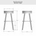 Amisco's Rudy Spectator Height Dimensions