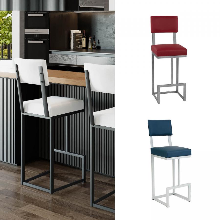 Buy Wesley Allen's Dumas Modern Narrow Bar Stool Free shipping!
