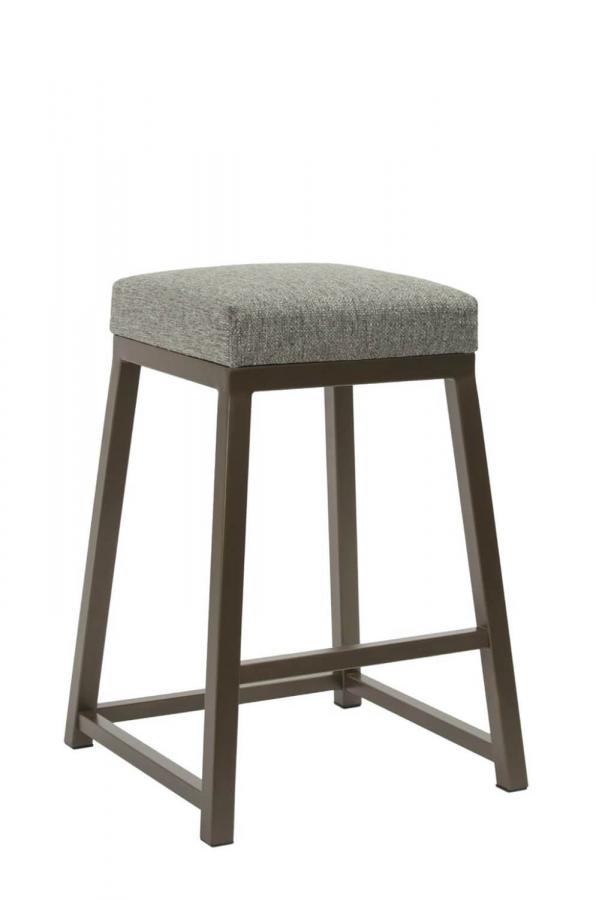 Buy Riverton Ultra Modern Backless Sled Counter Stool - Free shipping!