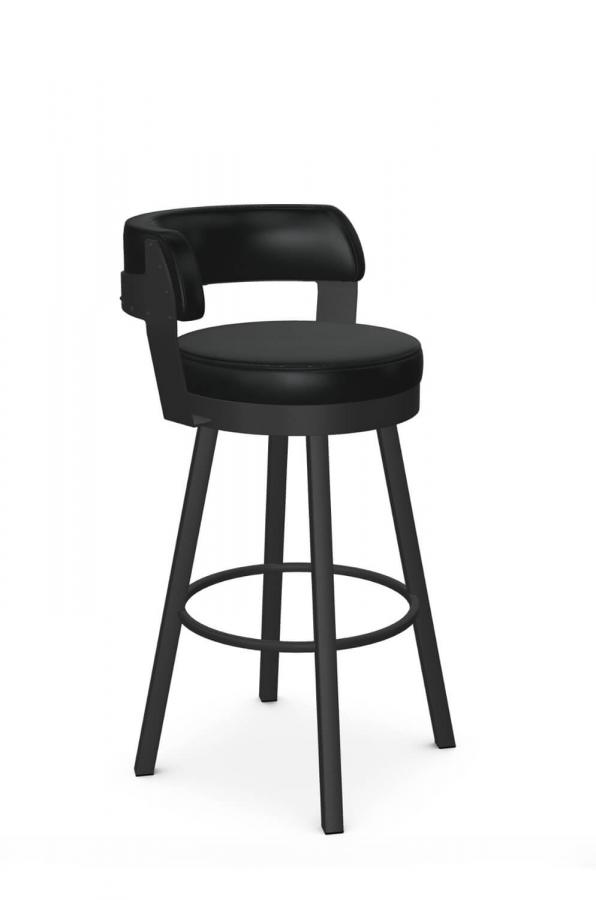 Buy Amisco's Russell Hammered Swivel Bar Stool - Free Shipping!