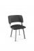 Amisco Easton Dining Chair w/ Upholstered Back & Seat • Barstool Comforts