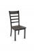 Amisco Owen Dining Chair with Wood Seat