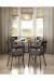 Amisco's Marcus Dining Chairs in Traditional Dining Room