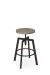 Amisco's Architect Screw Stool in Brown