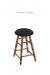 Holland's Round Cushion Backless Swivel Counter Stool