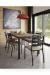 Amisco Tori Metal Dining Armchair in Modern Dining Room
