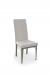 Amisco Merlot Dining Chair with Tall Back