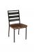 Amisco Tori Dining Chair with Wood Seat