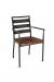 Amisco Tori Dining Armchair with Wood Seat