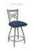 Holland's Catalina Swivel Counter Stool with Cross Back
